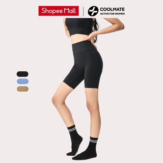 Quần Biker nữ Short 8inch CoolFlex Light Support quần đùi legging nữ-Coolmate Active For Women
