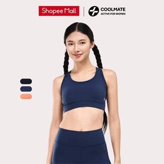 [Outlet không đổi trả] Áo Bra nữ có mút ngực dáng thể thao tập gym yoga CoolFlex Everyday-Coolmate Active For Women