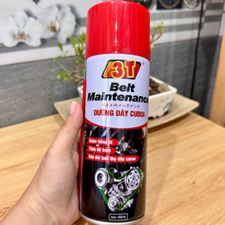 Chai xịt dưỡng dây curoa 3T bảo dưỡng và kéo dài tuổi thọ của dây curoa ô tô, xe máy, máy móc...