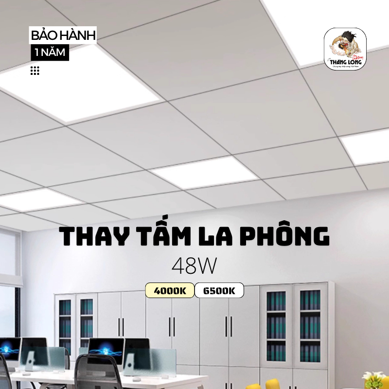 Bộ đèn Panel Hộp 600x600 (by MD Led Lighting), (công suất: 48W)