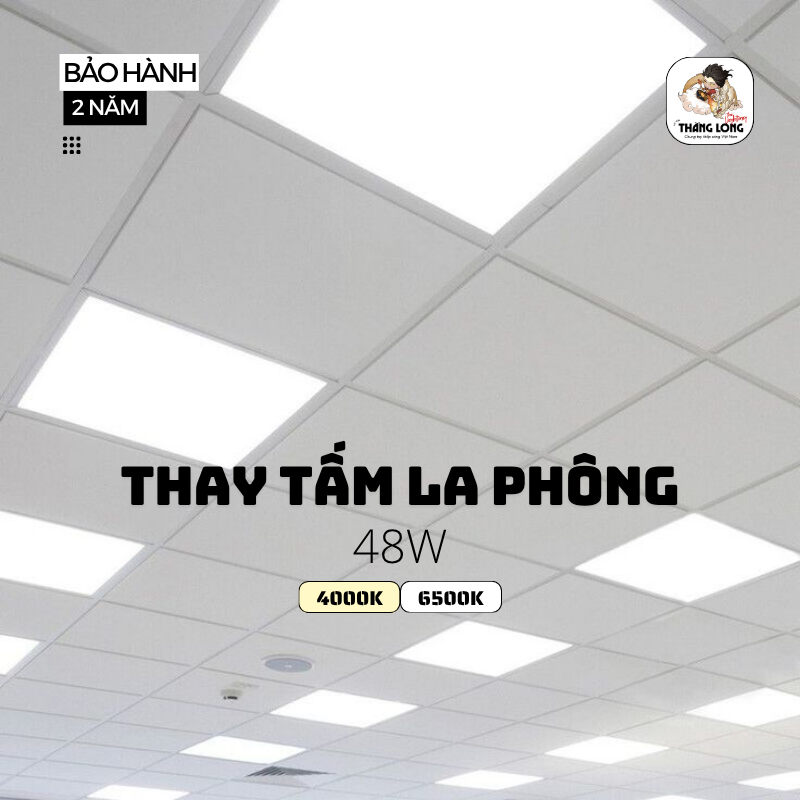 Bộ đèn Panel Siêu Mỏng 600x600 (by MD Led Lighting), (công suất: 48W)
