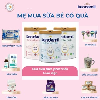 [QUÀ XỊN] Sữa Kendamil nguyên kem Classic Số 1 2 3 nhập khẩu chính hãng - sữa bột công thức (800G)