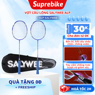  Vợt Cầu Lông Full Carbon ALP SPORT SalyWee 4UG5 Cao Cấp Lực Căng 22-28lbs Tặng Túi Đựng 