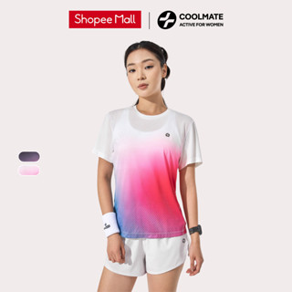Áo thun chạy bộ nữ AirRush Gradient thoáng khí nhanh khô Coolmate Active For Women
