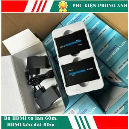 Bộ HDMI to lan 60m. HDMI kéo dài 60m