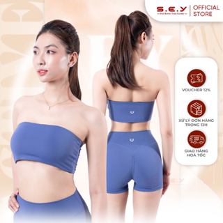 Áo Bra Quây SEY Bandeau - Áo Ngực Tập Có Mút - Áo Tập Gym, Bra Yoga Cho Nữ, Chất liệu cao cấp