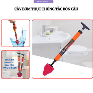   thông tắc  Cây thông bồn cầu Cây bơm thụt tắc ngẽn bồn cầu cống dùng trong gia đình Thông bồn cầu 