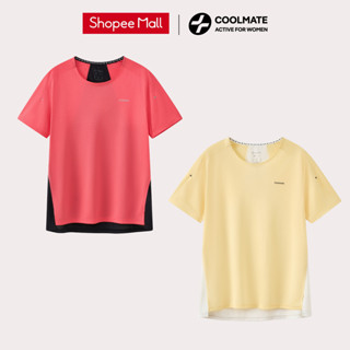 Combo 2 áo thun thể thao nữ chạy bộ Race Tee siêu nhẹ, nhanh khô, giảm ma sát - Coolmate Active For Women