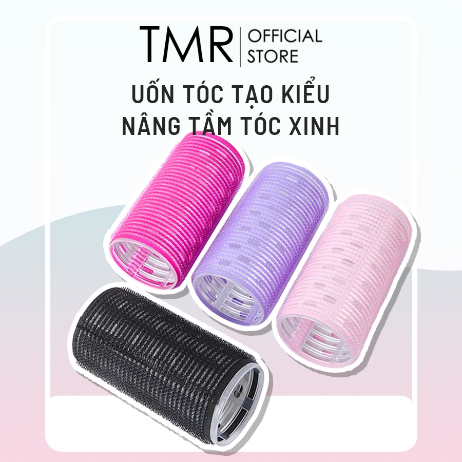 Lô Uốn Tóc Tự Dính TMR Lõi Nhôm Nhiệt chất liệu ABS cao cấp uốn mái, Lô cuốn tóc