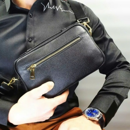 Túi nam da phong cách lịch lãm trẻ trung tiện lợi clutch nam da phù hợp đi chơi đi làm ( DN)