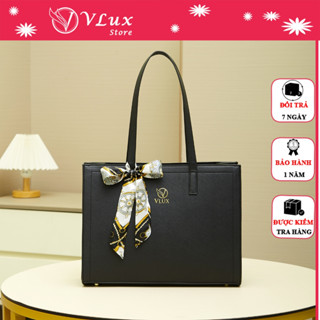 Túi Tote Nữ VLUX Chất Liệu Da Cao Cấp, Sang Trọng  – Đựng Vừa Laptop 14-15inch, Tài Liệu A4 #TD52
