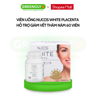 Viên Uống Trắng Da Nucos White Hỗ Trợ Mờ Thâm Nám Sáng Da Chống Nắng Hộp 60 viên