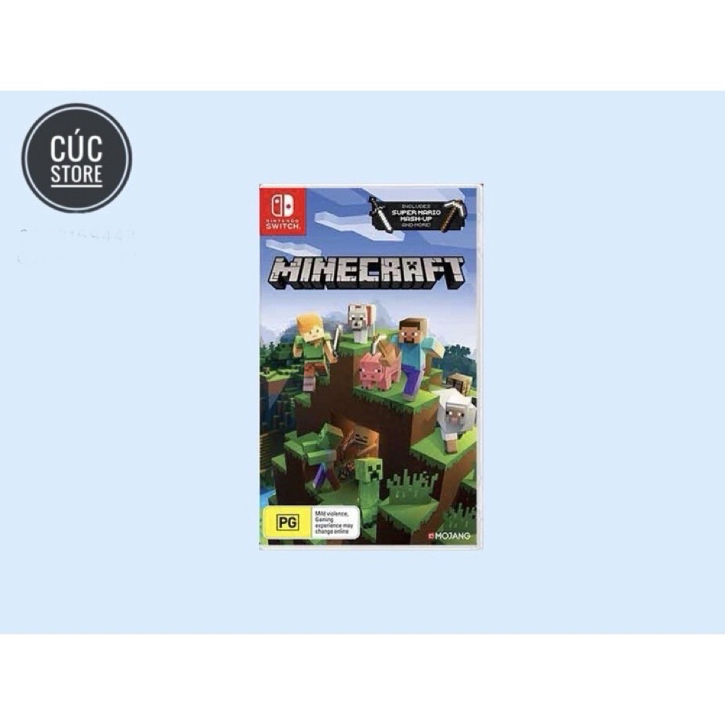 Băng chơi game Nintendo Switch: Minecraft Starter Collection