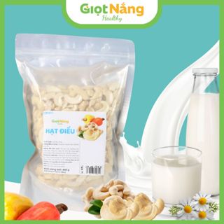  Hạt điều sống vỡ đôi Bình Phước nấu sữa nấu cháo từ Nông sản Giọt Nắng 