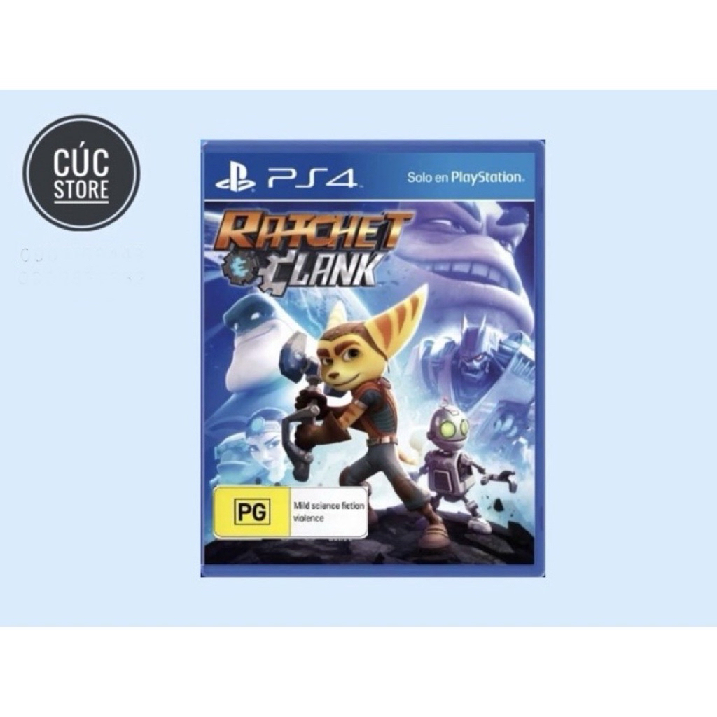 Đĩa chơi game PS4: Ratchet & Clank