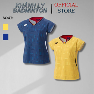   HÀNG LOẠI 1  Áo cầu lông nữ tay hến tuyển Nhật mã 20917 logo thêu loại 1 áo thể thao nữ tay hến mã 20917 thoáng mát 