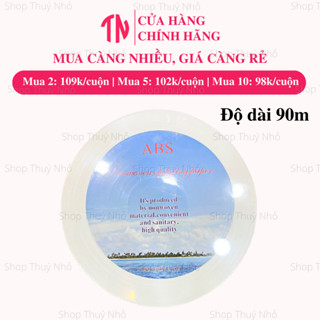  Giấy wax lông cuộn lớn 90m dụng cụ tẩy lông tay chân body chuyên nghiệp nghê thuật spa nail 