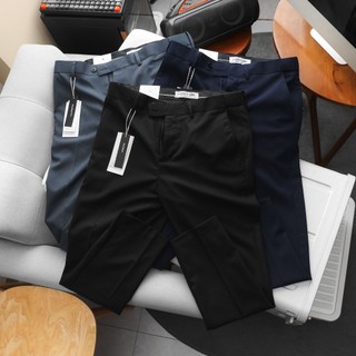  Quần Âu Dài Nam LC Form Slim cạp chun ẩn vải âu cotton lạnh mỏng mát Hàng Dư Xịn - AL211 