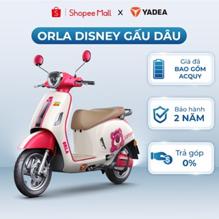 [TRẢ GÓP 0%] Xe Máy Điện YADEA ORLA DISNEY LOTSO Phiên Bản Đặc Biệt Gấu Dâu Bảo Hành 2 Năm