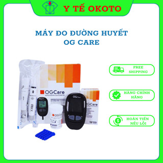 Trọn bộ máy đo đường huyết OGCARE chính hãng ( tặng 10 kim lấy máu )
