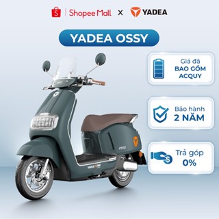 [TRẢ GÓP 0%] Xe Máy Điện YADEA OSSY Phiên Bản 2024 - Xe Điện YADEA OSSY Kết Nối App Thông Minh - Bảo Hành 2 Năm