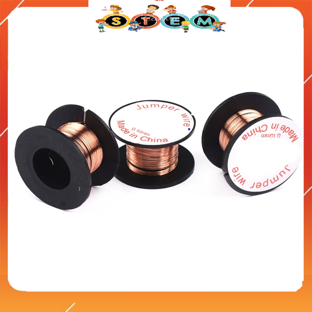 [Stem A-Z]G79] Cuộn Dây Đồng Dài 11.5m Đường Kính 0.1mm