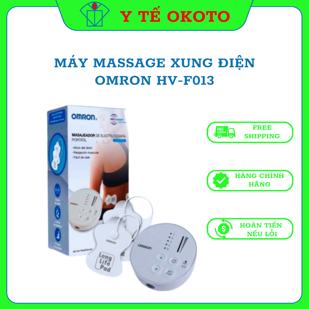 Máy massage xung điện trị liệu OMRON HV-F013