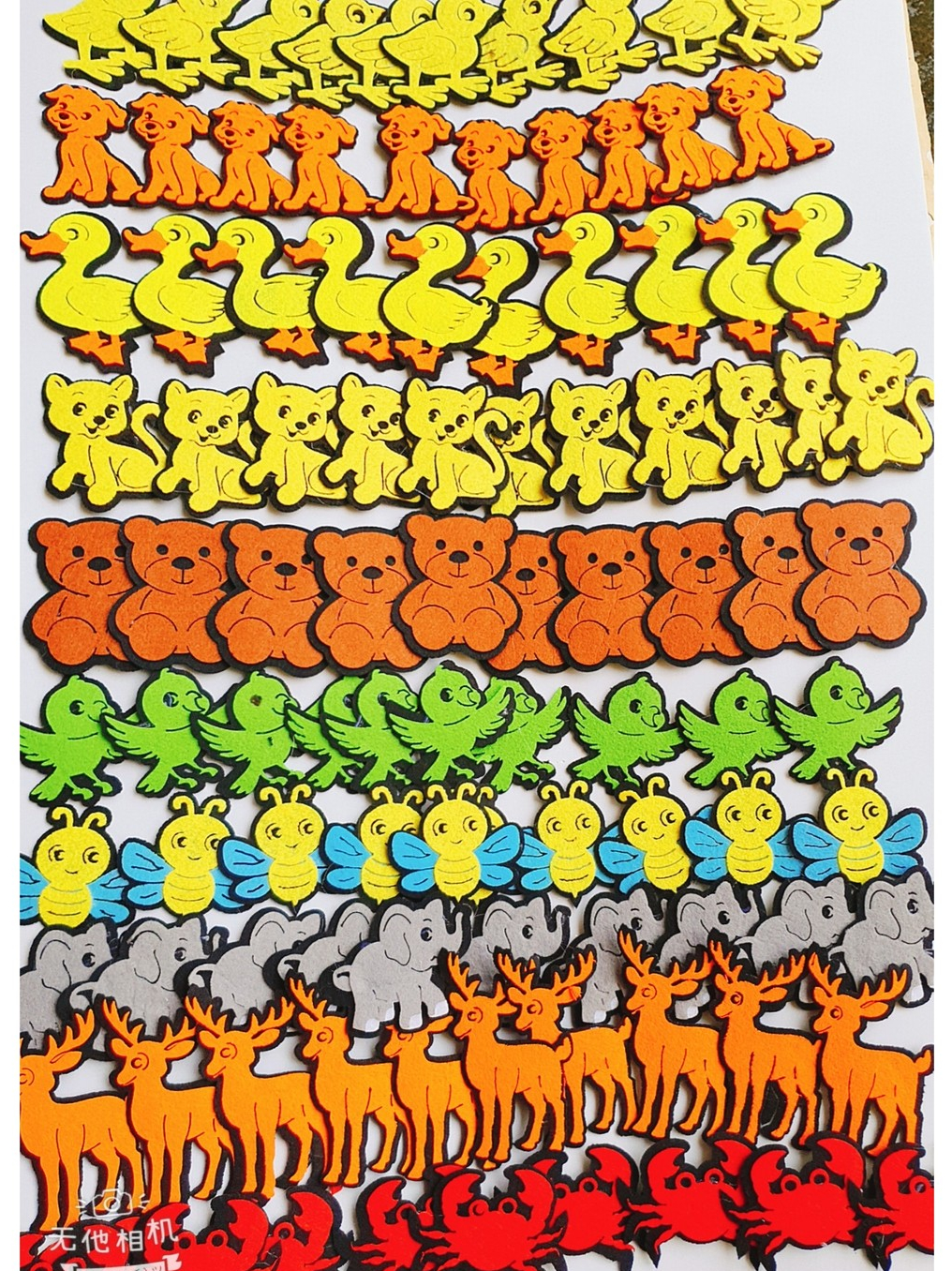 Bộ 100 lô tô chủ đề động vật Kích thước 5-10cm