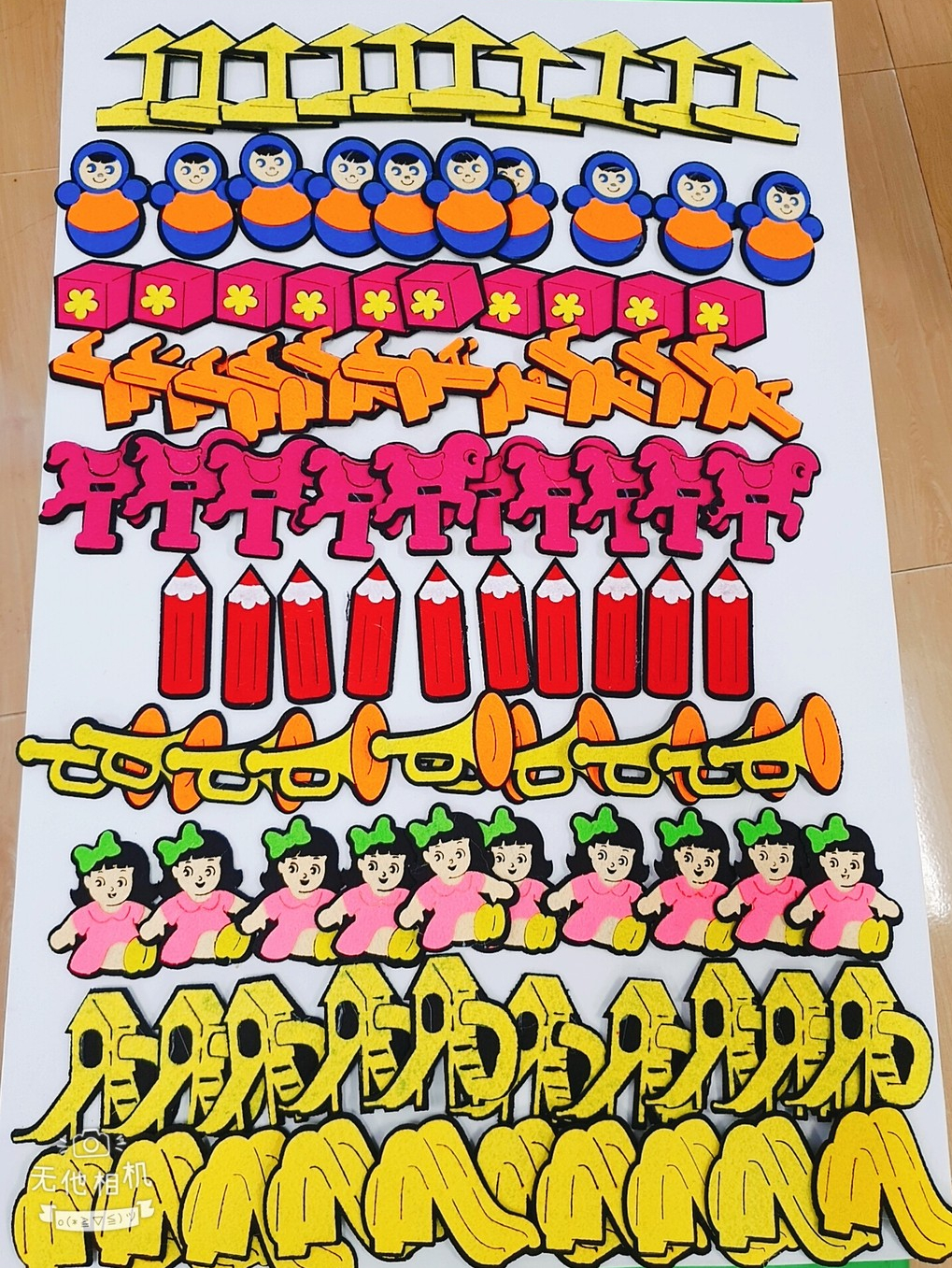 Bộ 100 lô tô chủ đề trường mầm non Kích thước 5-10cm