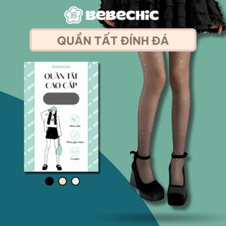 Quần Tất Đính Đá Siêu Mỏng Tàng Hình Hiệu Ứng Lấp Lánh BEBECHIC BT06