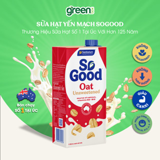  Sữa hạt YẾN MẠCH SOGOOD thương hiệu sữa hạt số 1 tại Úc với hơn 125 năm 