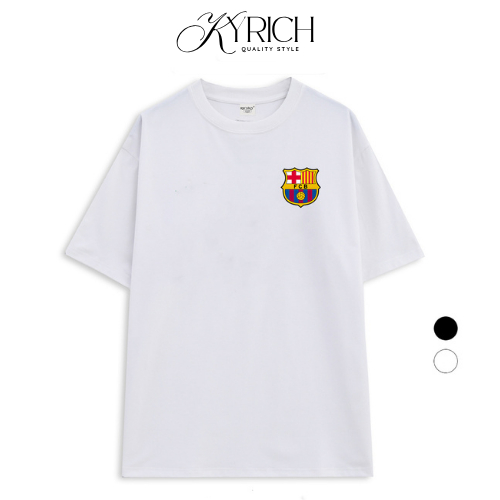 Áo Thun Kyrich Premium Tee Logo Left Câu Lạc Bộ Bóng Đá Fc Barcelona La Liga