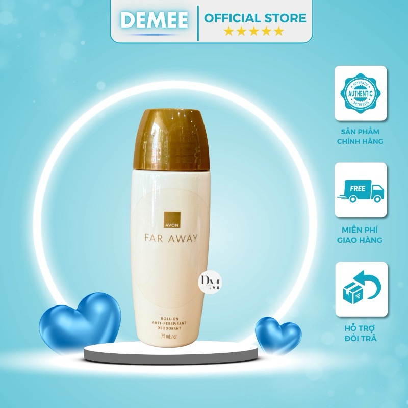 Lăn Khử Mùi Avon Chính Hãng - Thơm Lâu - Không Ố Áo 75ML