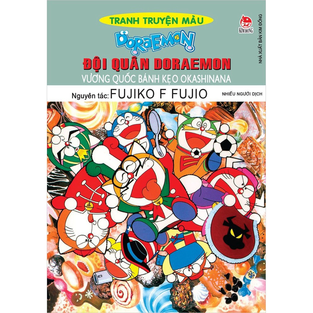 Truyện tranh - Doraemon tranh truyện màu - Đội quân Doraemon - Vương quốc bánh kẹo Okashinana