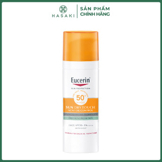   DAILY  Kem Chống Nắng Eucerin Giúp Kiểm Soát Nhờn Sun Gel Cream Oil Control Dry Touch SPF50 50ml Hasaki Chính Hãng 
