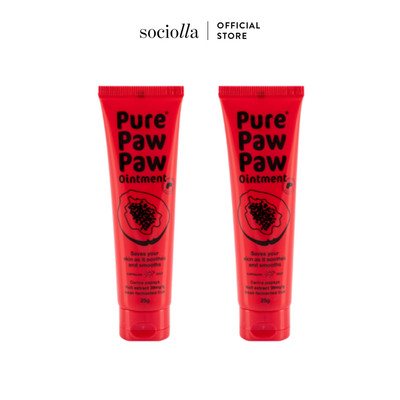 Combo 2 Kem Dưỡng Môi Cấp Ẩm Đa Năng Pure Paw Paw Ointment - Original 25g