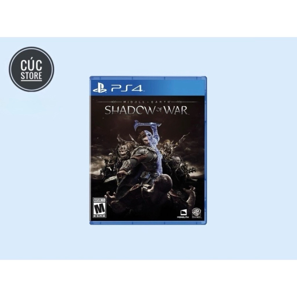 Đĩa chơi game PS4: Shadow Of War