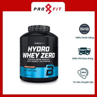 Hydro Whey Zero BiotechUSA 4 Lbs 1,816 Kg Sữa tăng cơ BiotechUSA  nhập khẩu Mỹ