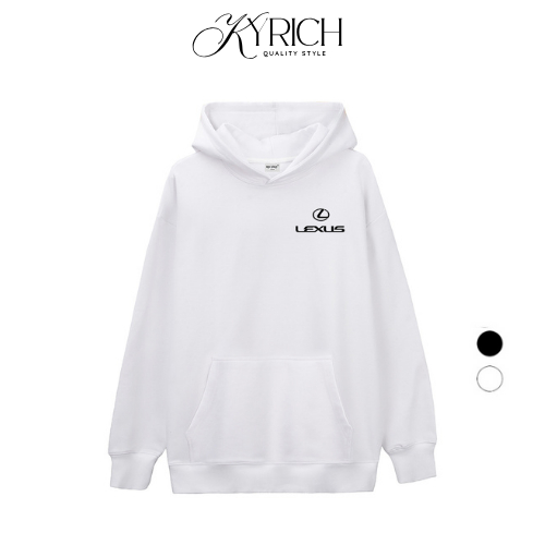 Áo Hoodie Kyrich Premium Nỉ Logo Left Lexus Luxury Car