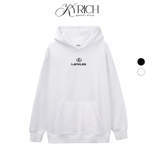 Áo Hoodie Kyrich Premium Nỉ Logo Mid Lexus Luxury Car
