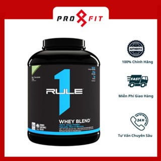Whey Rule 1 Blend 5lbs - Sữa tăng cơ bổ sung Protein cho người tập gym, R1 Whey 2.5kg