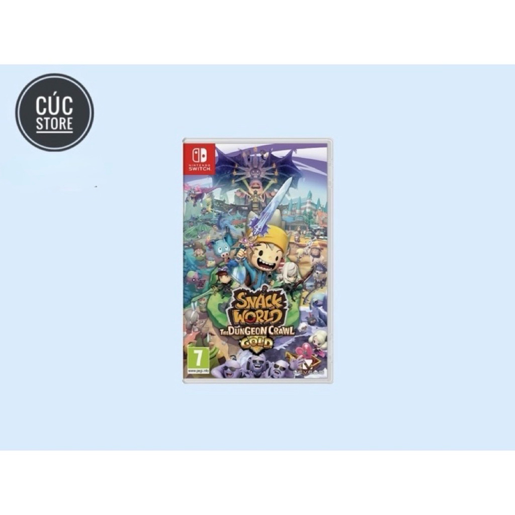 Băng chơi game Nintendo Switch: Snack World: The Dungeon Crawl