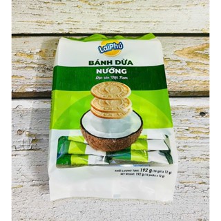  Bánh Dừa Nướng Đặc Sản Việt Nam Lai Phú 192G 