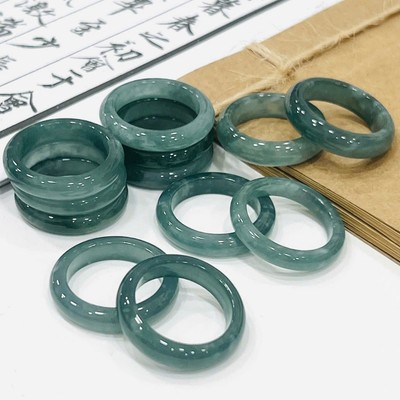 Nhẫn Lam Ngọc Type A Bảng Dày Thời Trang, Tinh Tế Đường Kính Từ 16-20mm - Ngọc Trai Trường Thịnh