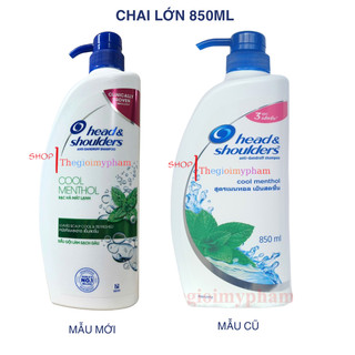Dầu Gội Head & Shoulder Bạc Hà 850ml