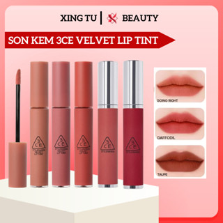 Son kem lì 3CE Velvet Lip Tint  mềm mịn môi lâu trôi bền màu Son Kem Kì 3CE Chính Hãng nhiều màu - Xingtu Beauty