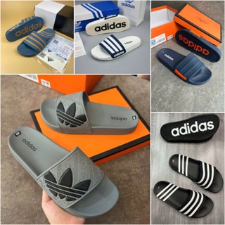 Dép nam adidas Mẫu mới nhất Hot 2025, Dép adidas đế cao su non cao cấp không hôi chân