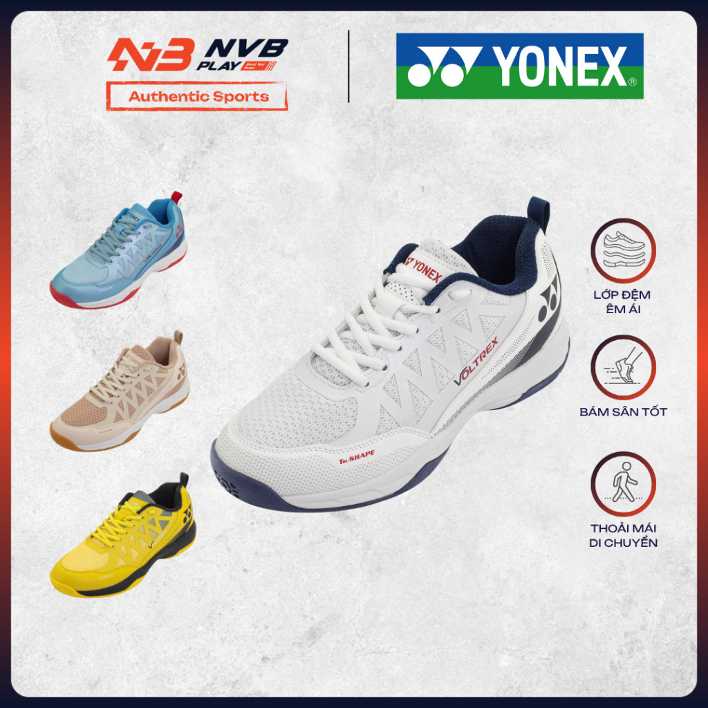 Giày cầu lông Yonex Voltrex - Công nghệ Power Cushion, Bám Sân Tốt Hơn - Hàng chính hãng