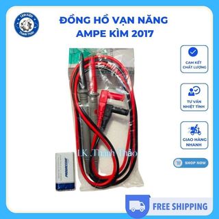 Đồng Hồ Vạn Năng Ampe Kìm 2017 ,Đo Dòng AC/DC, Đo Áp, Điện Trở
