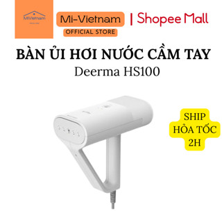  Bàn Ủi   Bàn Là Hơi Nước Cầm Tay Deerma HS100 - Nhỏ Gọn - Công Suất 1000W - BH 6 THÁNG 